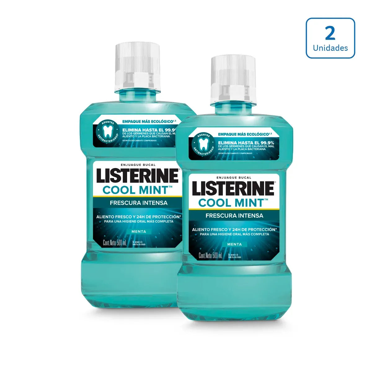 Enjuague Bucal LISTERINE® Cool Mint Frescura Intensa - ReF.LT112 - 62836