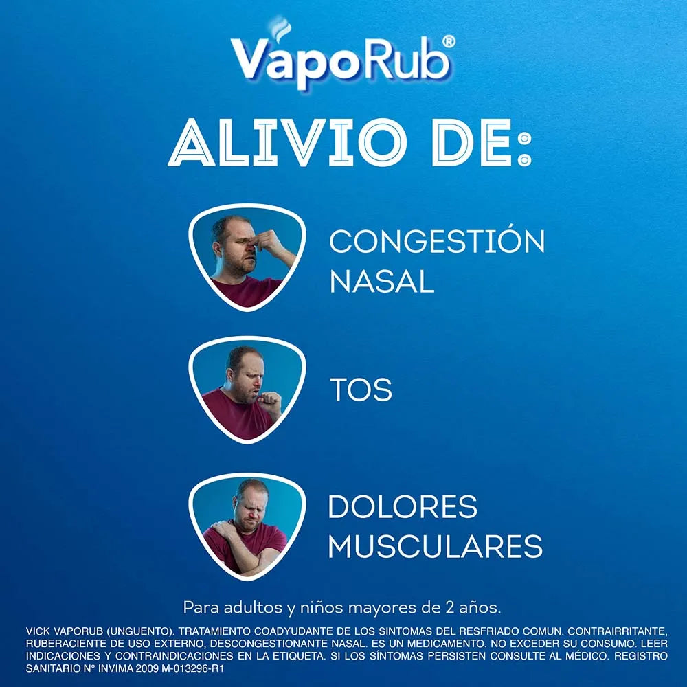 Vick VapoRub x 50g - N27767 y 100g - N31198