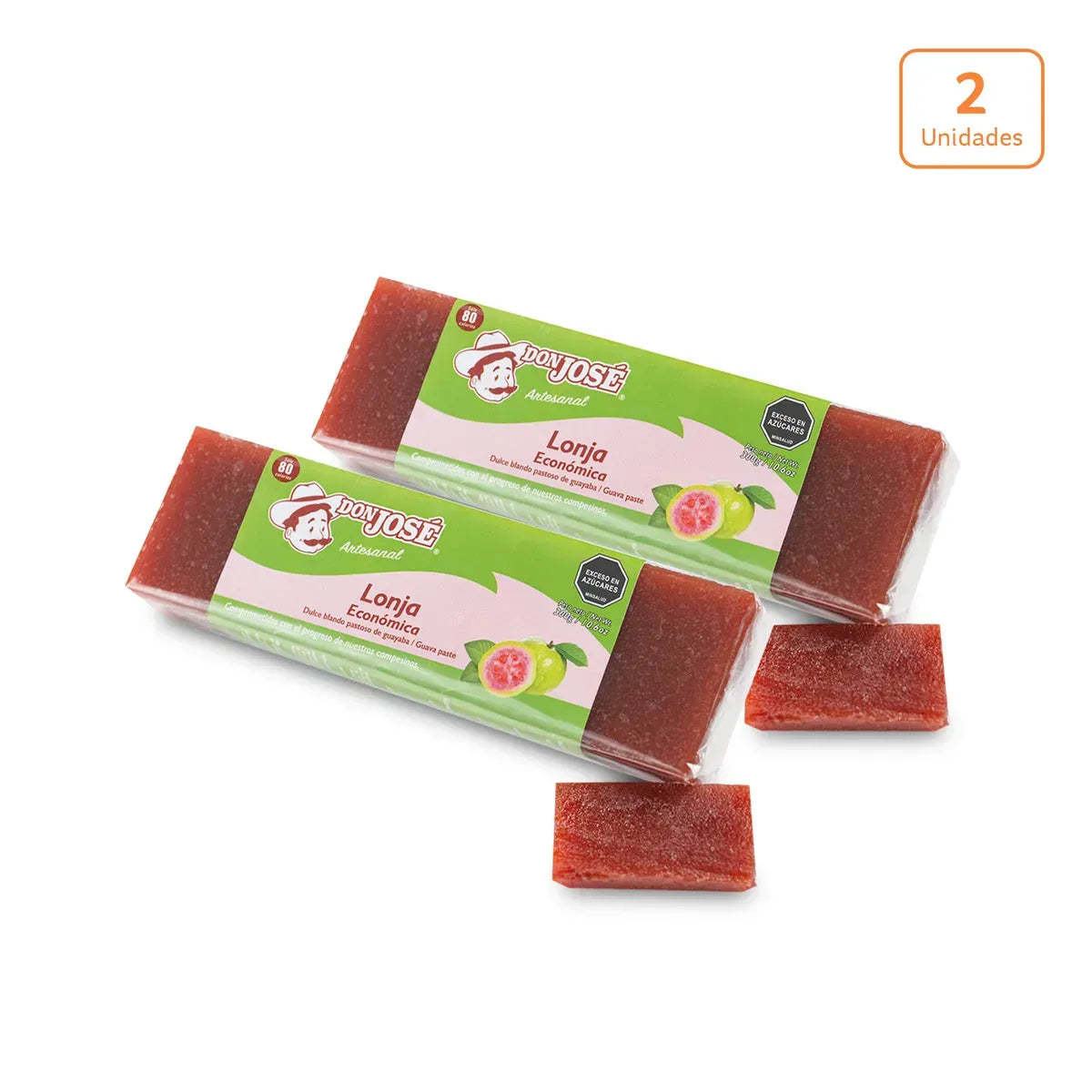 Lonja dulce de guayaba Don José x 300g c/u (Paga 2 lleva 3) Oferta - N19464