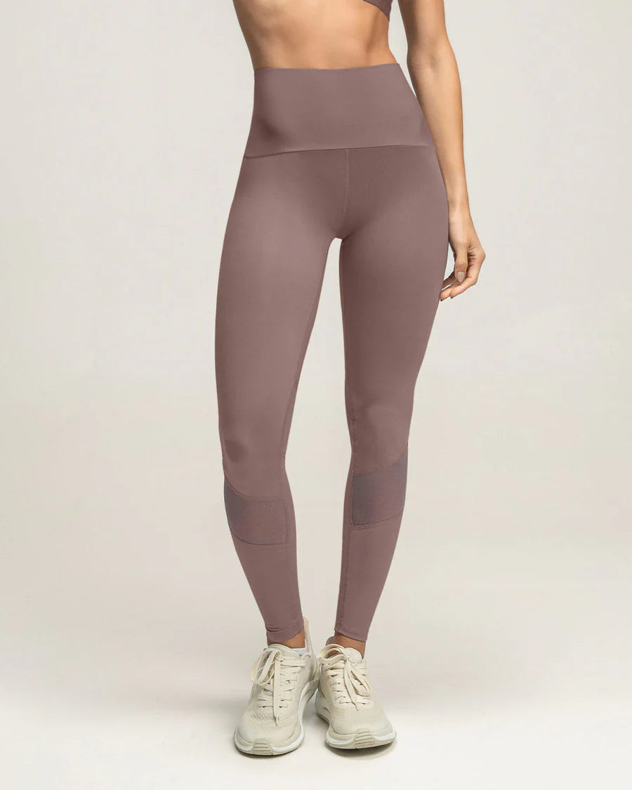 Legging de control con mallas transpirables en piernas - 195509