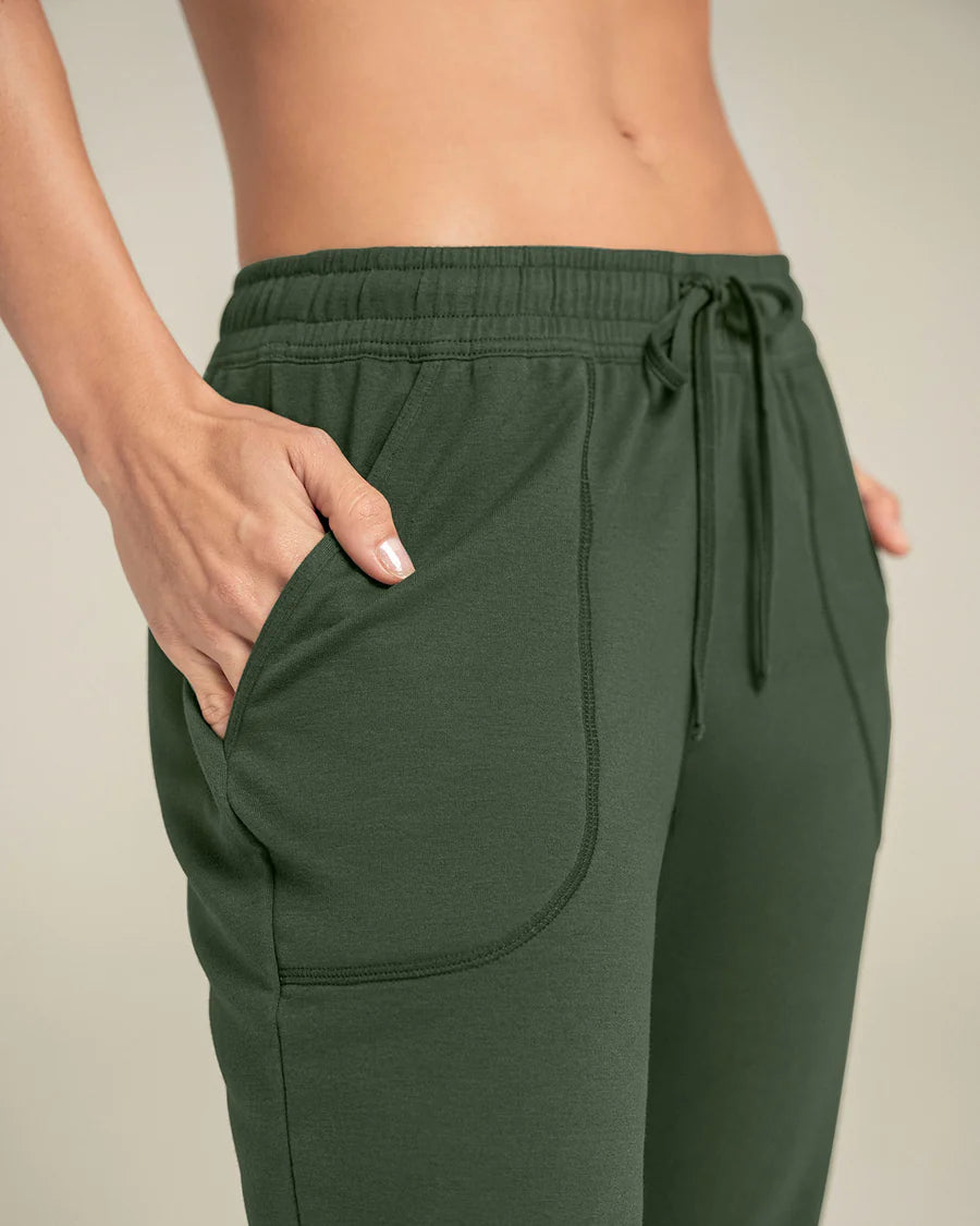 Jogger deportivo de silueta amplia con bolsillos - 195532