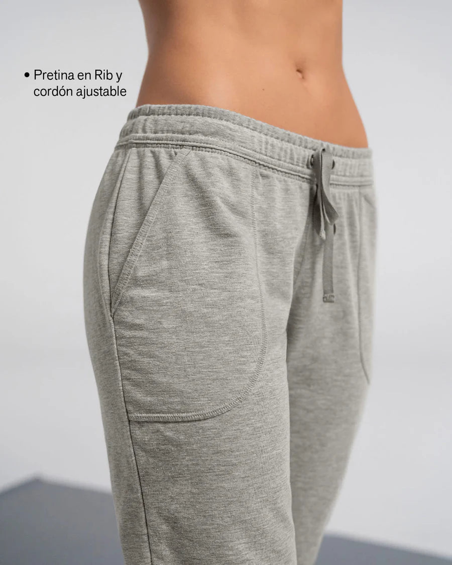 Jogger deportivo de silueta amplia con bolsillos - 195532