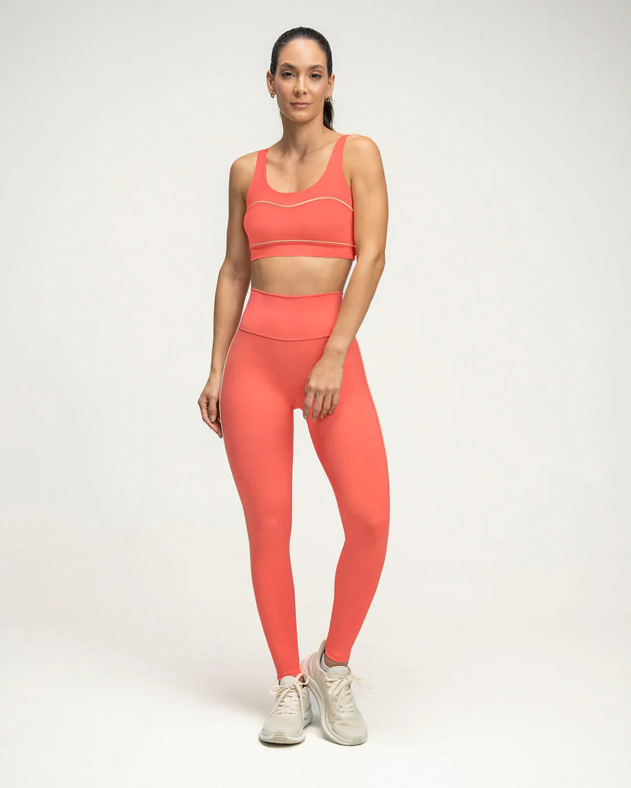 Legging deportivo de control con doble capa de tela en pretina - 195614