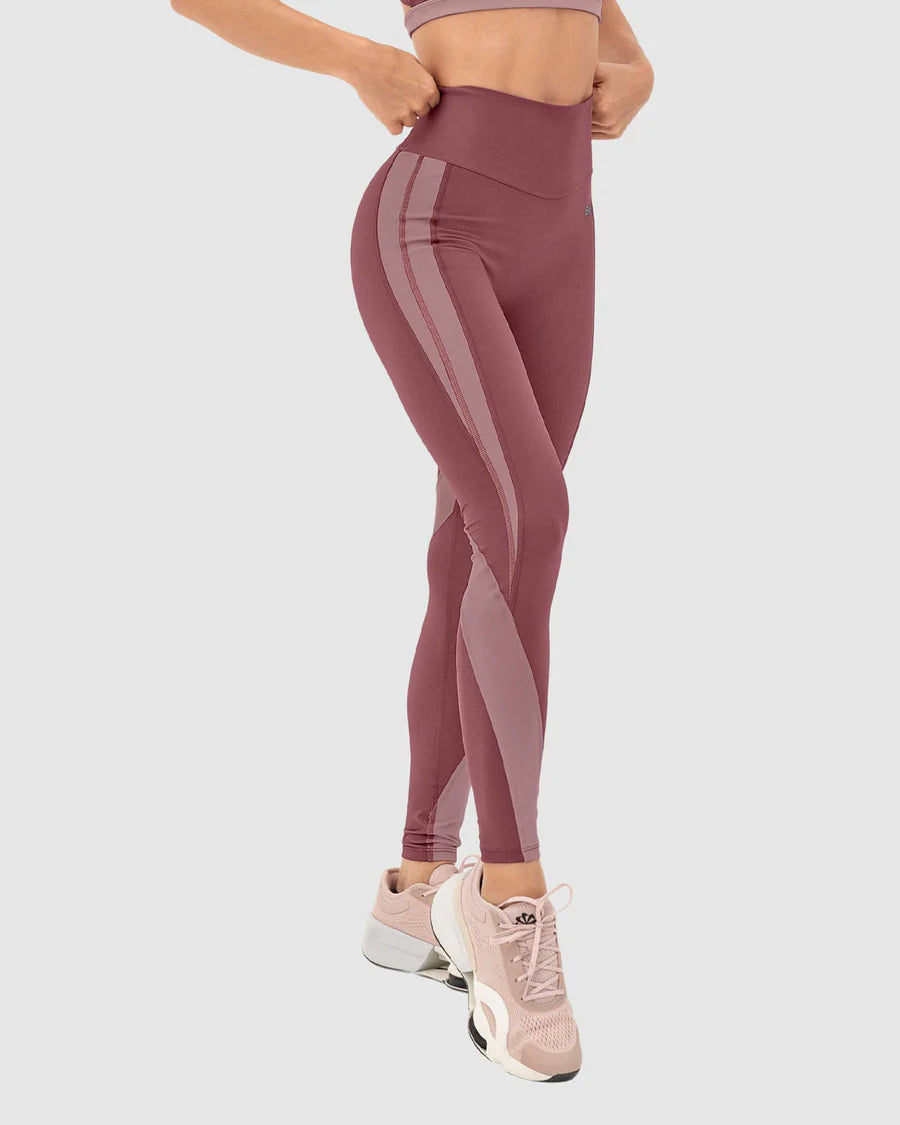 Legging deportivo con cortes en contraste Leonisa Active by Silvy Araujo - 195622