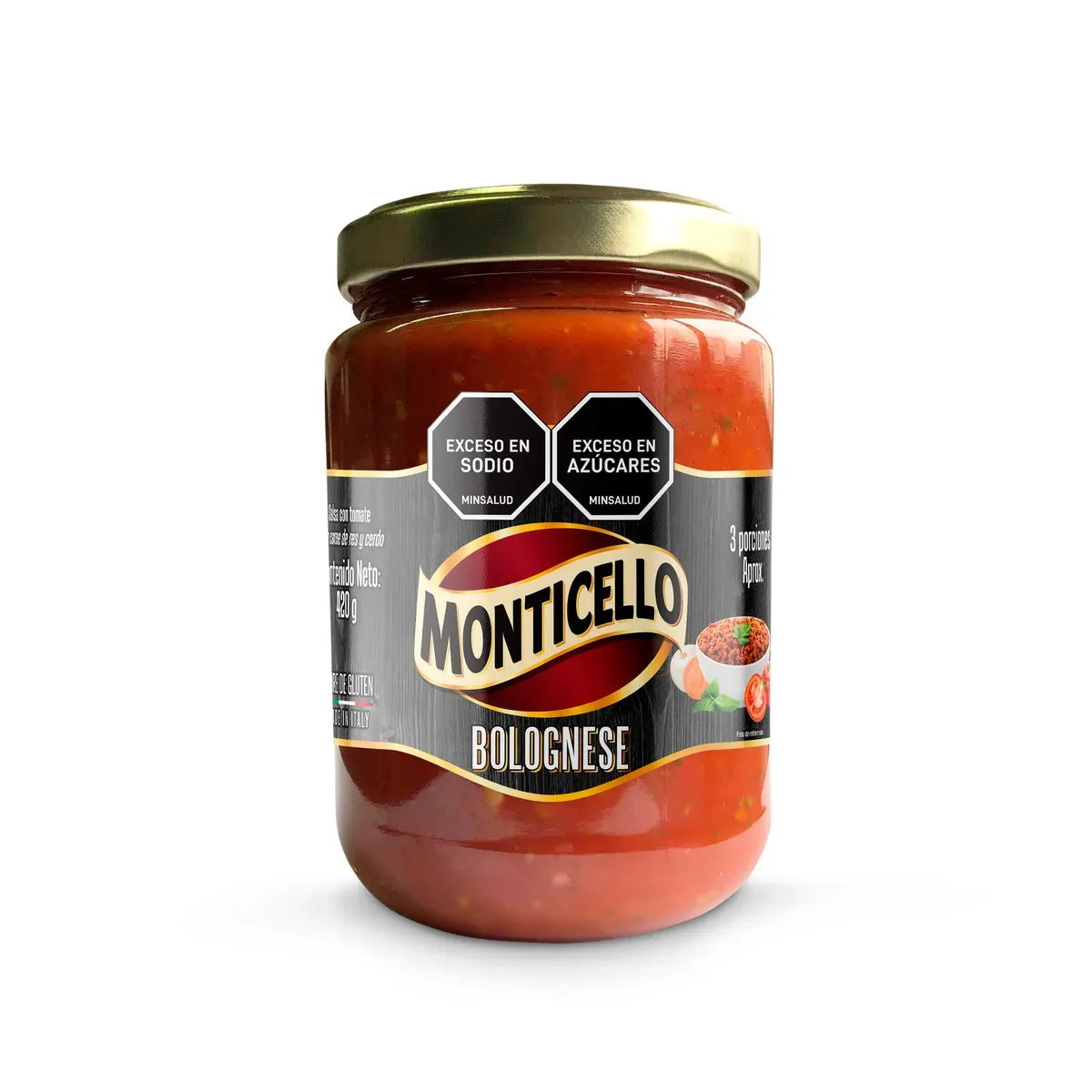 Salsa Bolognese Monticello x 420g - N23663