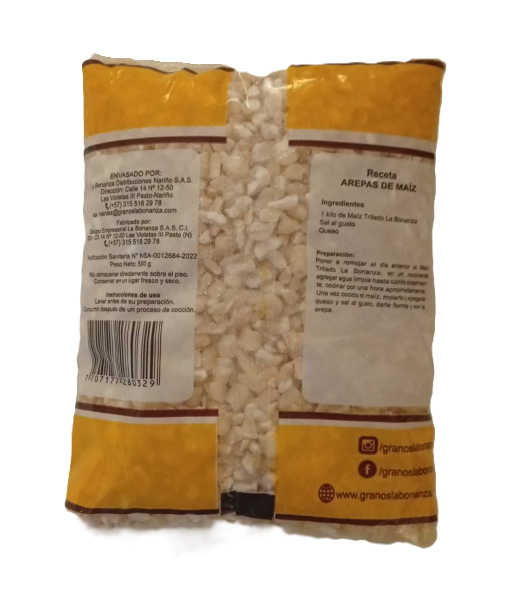 10159-3 🌽 Maíz Trillado Bonanza 500g