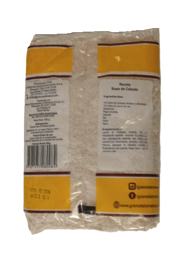 10155-1 🌾 Cebada Molida La Bonanza x500g