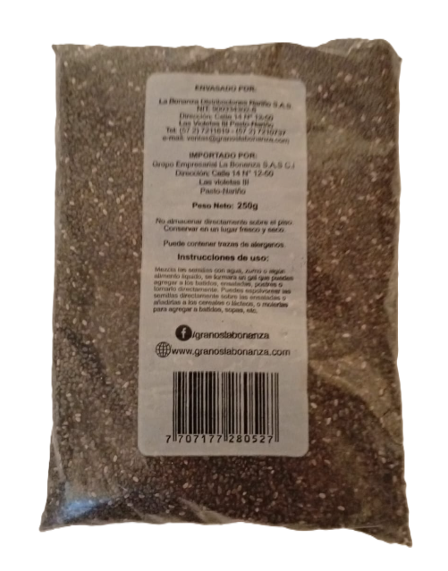 101514-1 🌱 Semillas de Chía Bonanza 250g