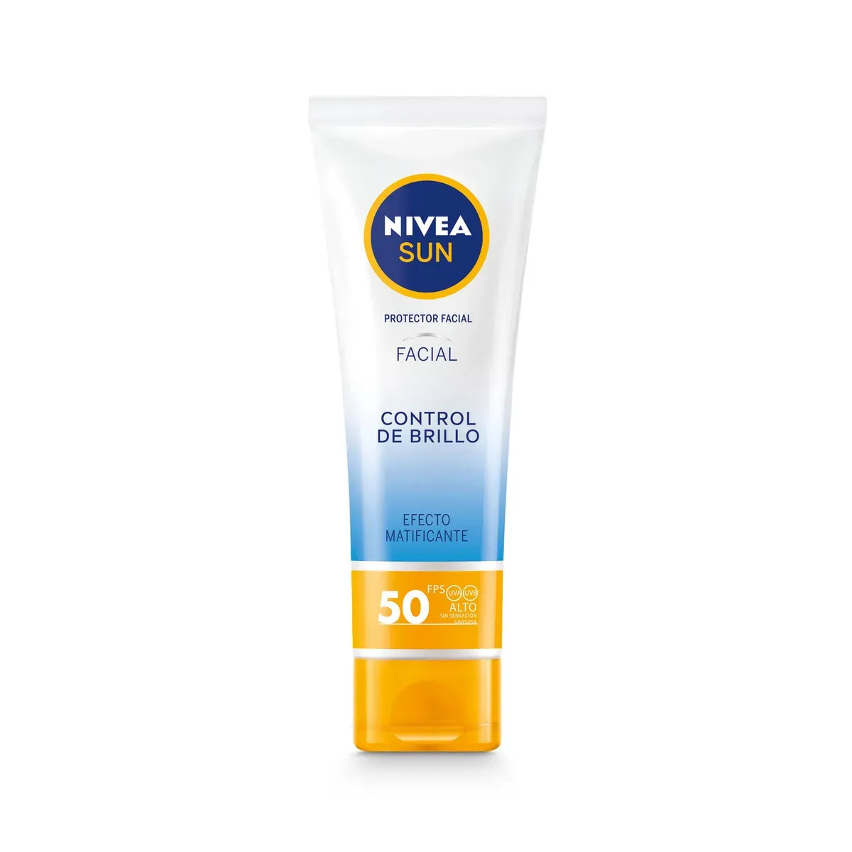 Protector solar facial Nivea Control Brillo FPS50 x 50ml