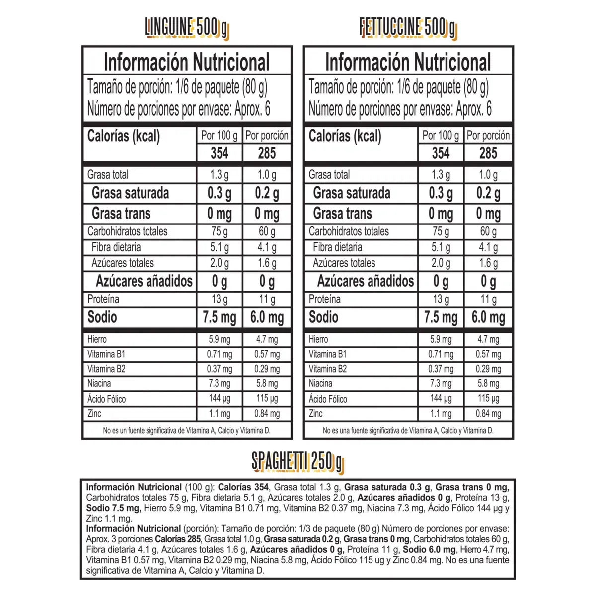 Surtida Pasta larga Monticello x 1250g - N34291