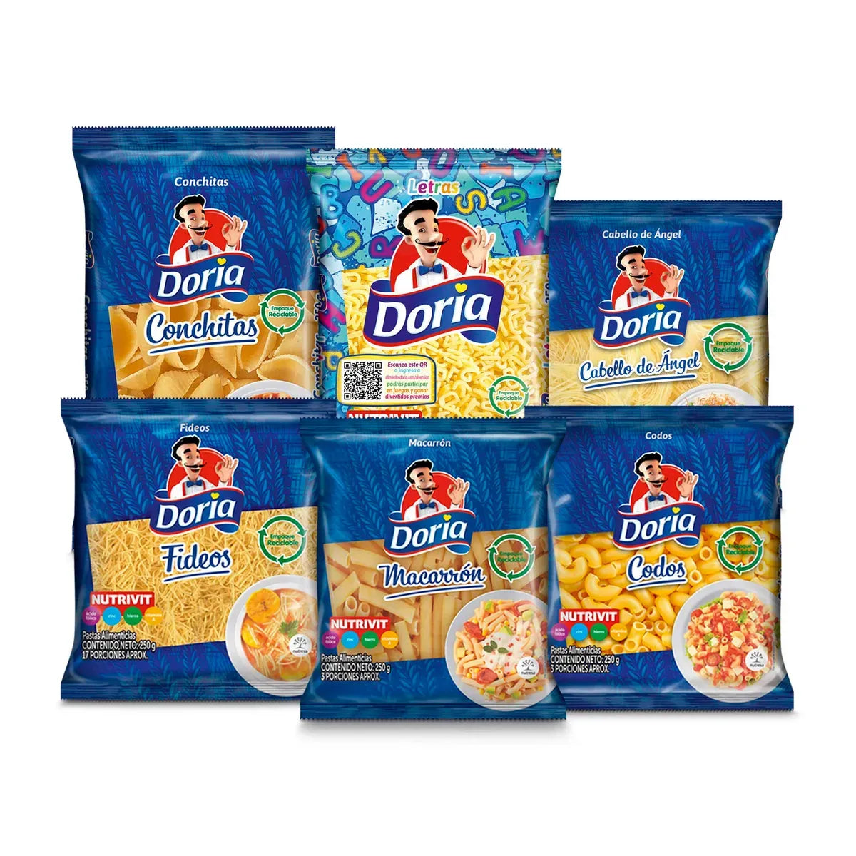 Sopitas Doria surtidas x 1.500g - N 39716