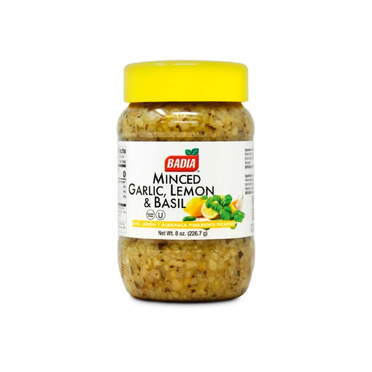 Ajo Finamente Picado Limón Albahaca Badia x 226.7g - N44016