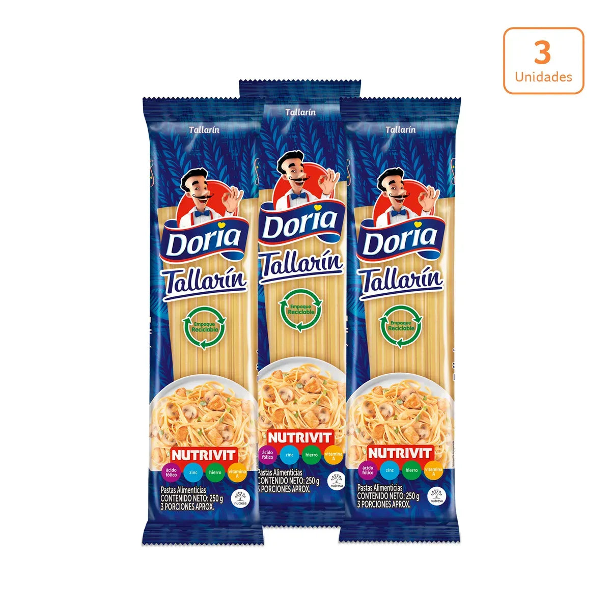 Combo - Paga 7 Lleva 8: Bucattini + Tallarin + Spaghetti - N 83979