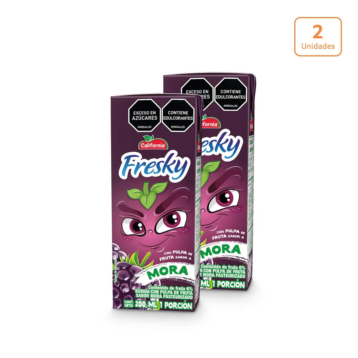 Refrescos Fresky surtido x 6 unds x 200ml c/u - N97800