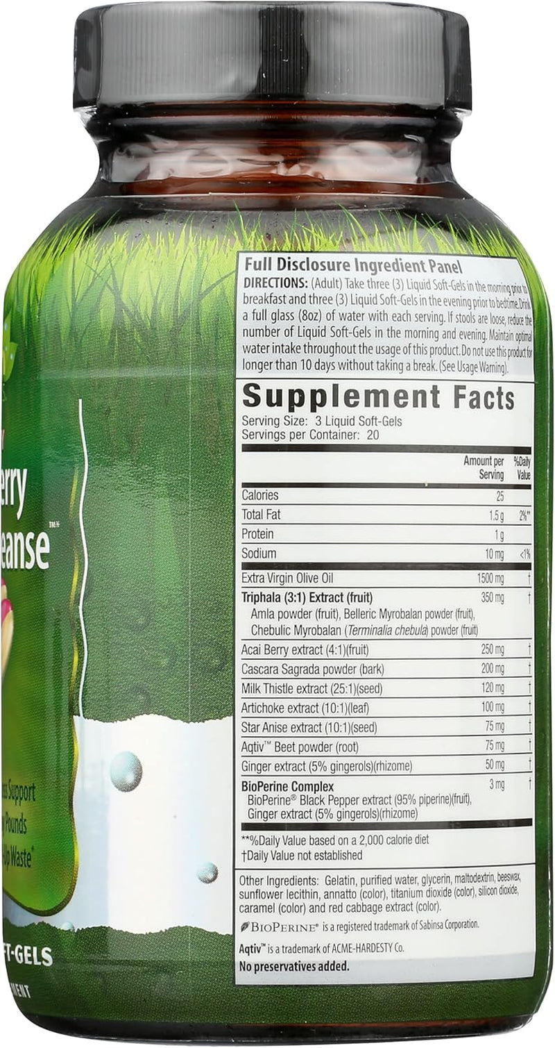 10-Day Acai Berry Super Cleanse 60 Softgel