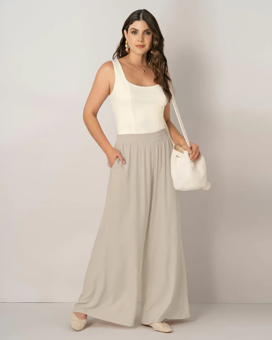 Pantalón de silueta amplia - F7335