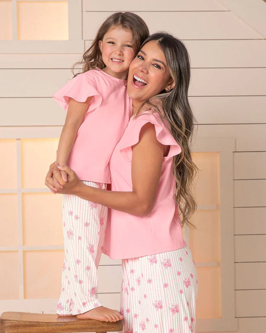 1682 👧🌙 Pantalón Pijama Infantil Ultra Suave para Niña ✨ REF IP159 - L11452