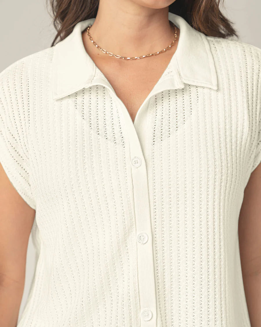 Camiseta manga corta rodada de cuello sport - FP895