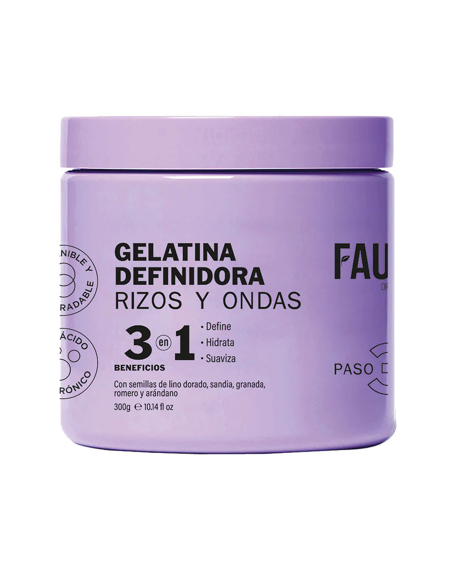 Gelatina definidora 3 en 1 rizos y ondas Fauno 300g - REF FUN0017 (11)