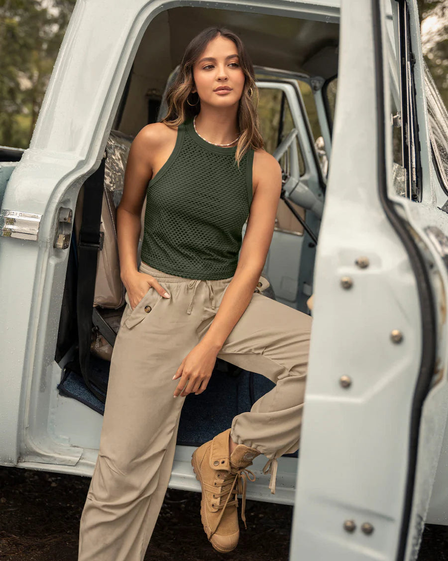 Pantalón tiro bajo bota recta - J3013