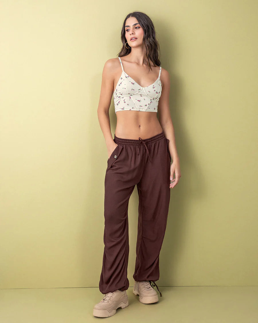 Pantalón tiro bajo bota recta - J3013