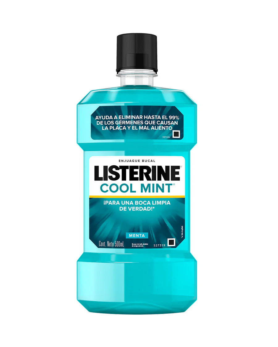 Enjuague bucal Listerine Cool Mint 500 ml - REF 54452