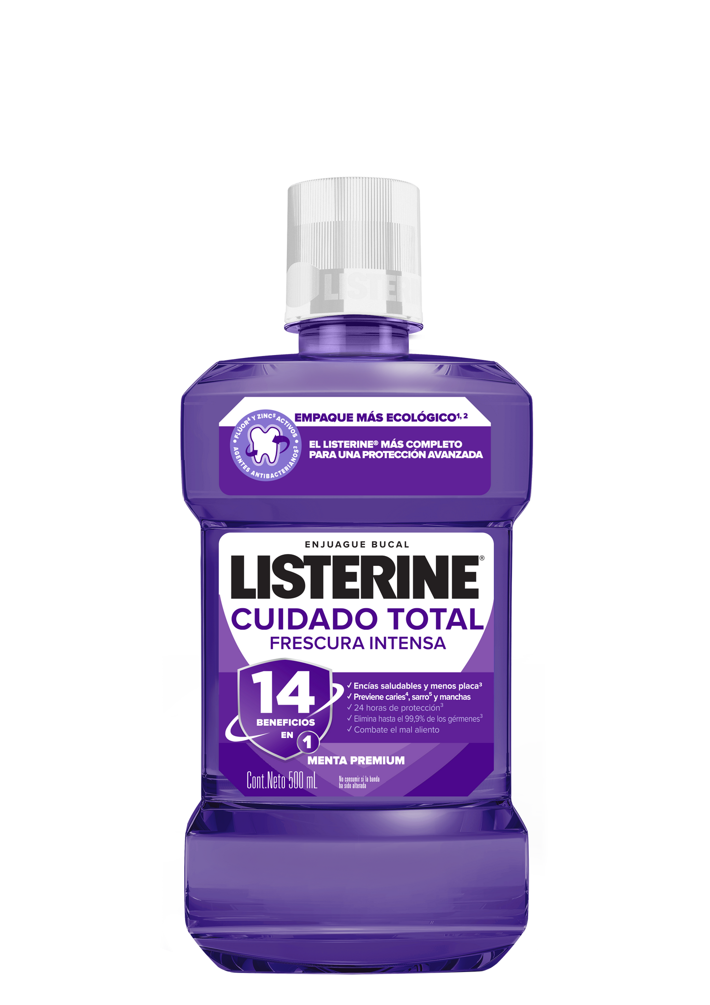 Enjuague Bucal LISTERINE® Cuidado Total Frescura Intensa - Reflt109 - 54478