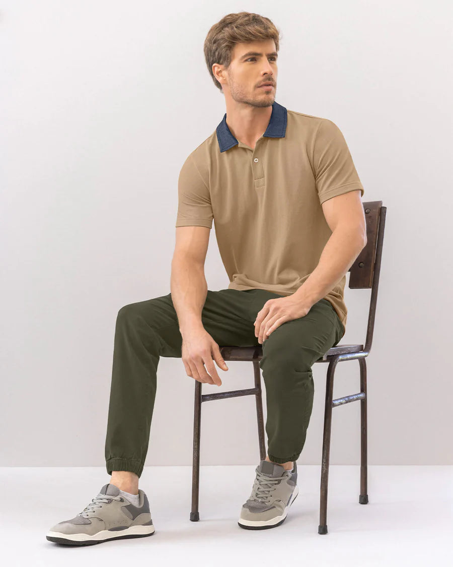 Jogger en drill para hombre - M2552P