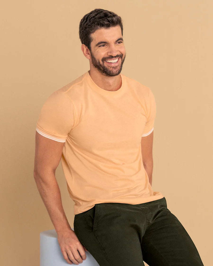 Camiseta cuello redondo manga corta