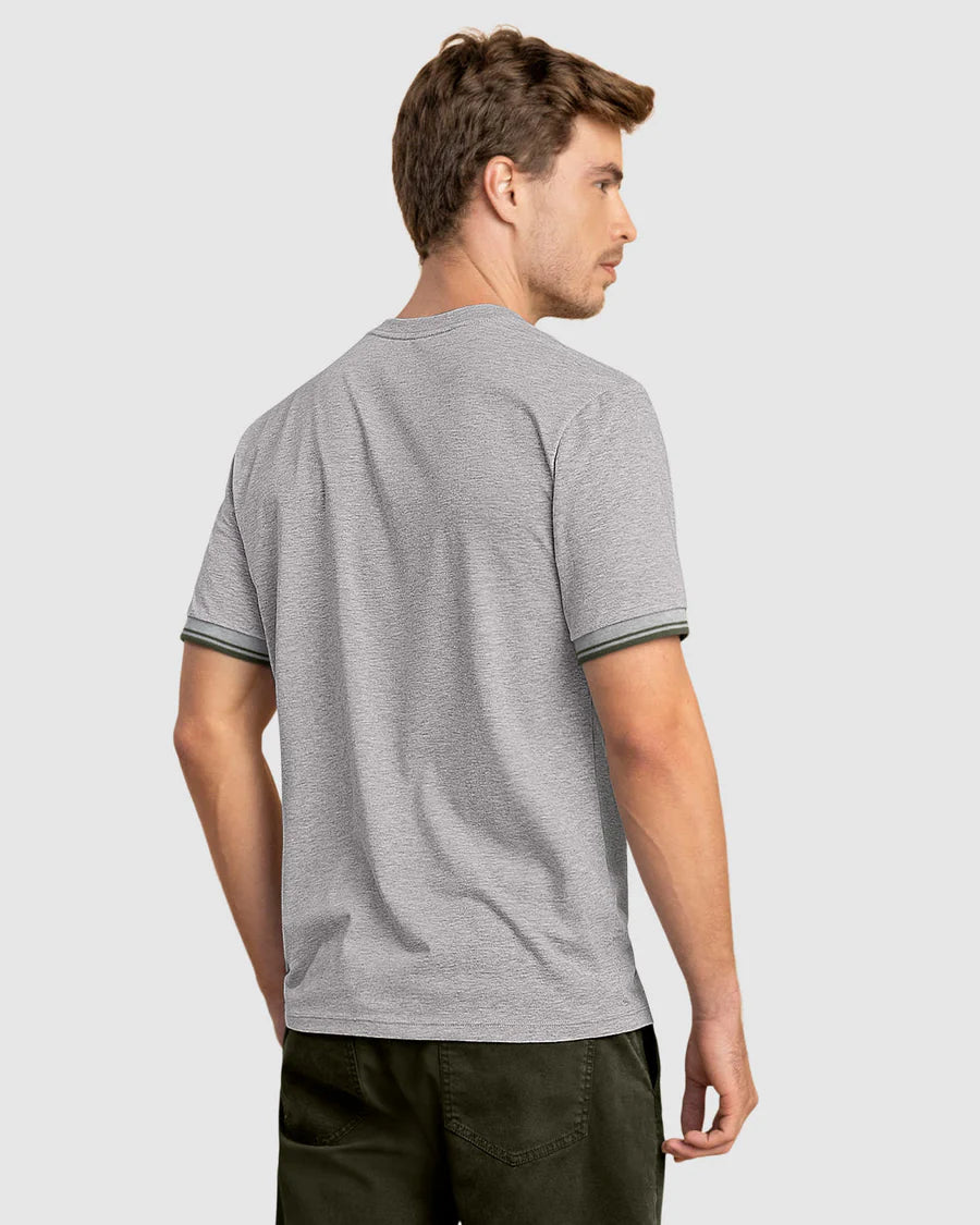 Camiseta cuello redondo manga corta