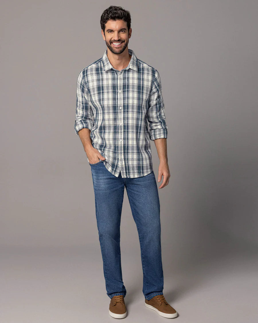 Jean bota recta para hombre - M3154