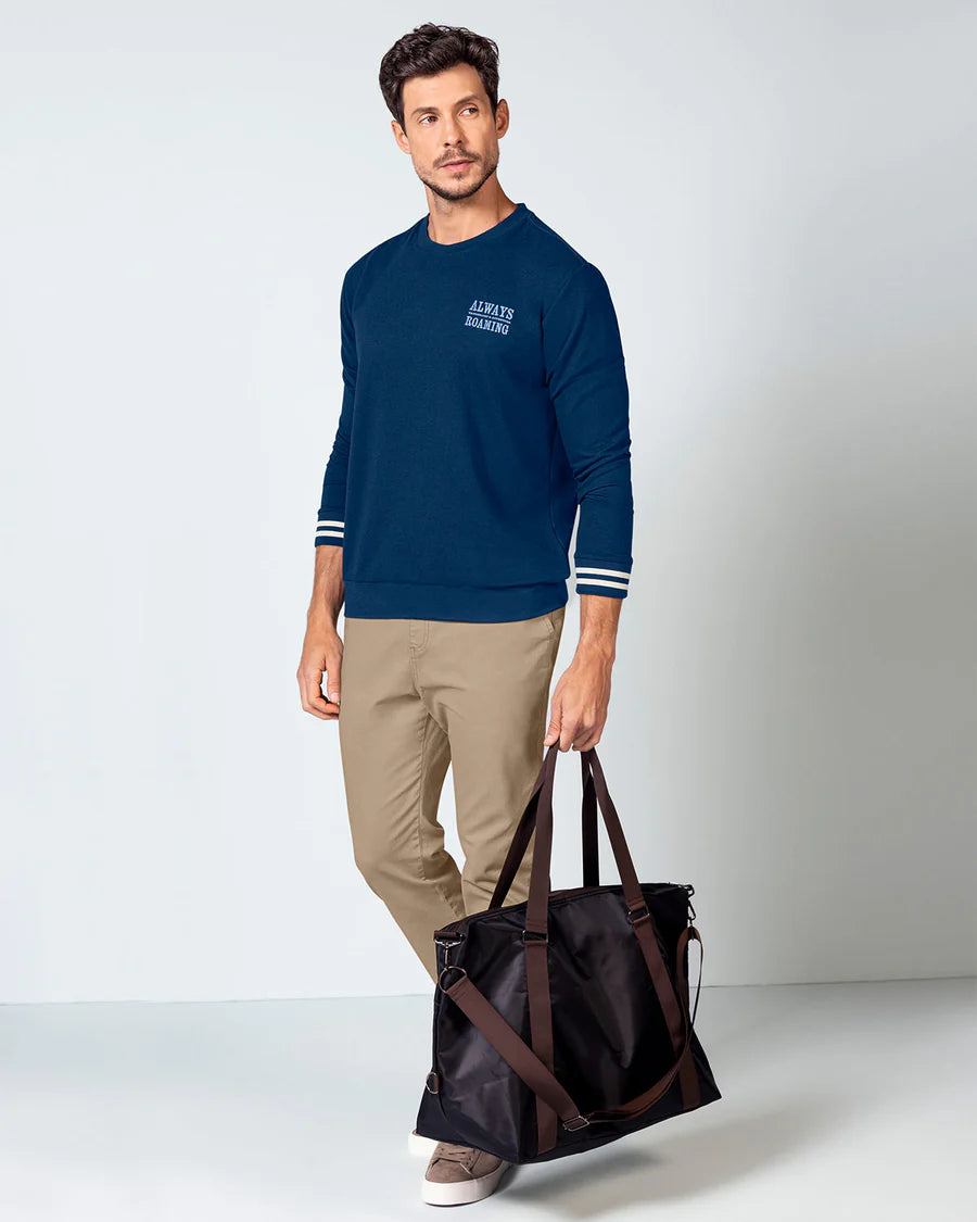 7539 🧥 Buzo con Cuello y Fajón en Rib - REF M3233
