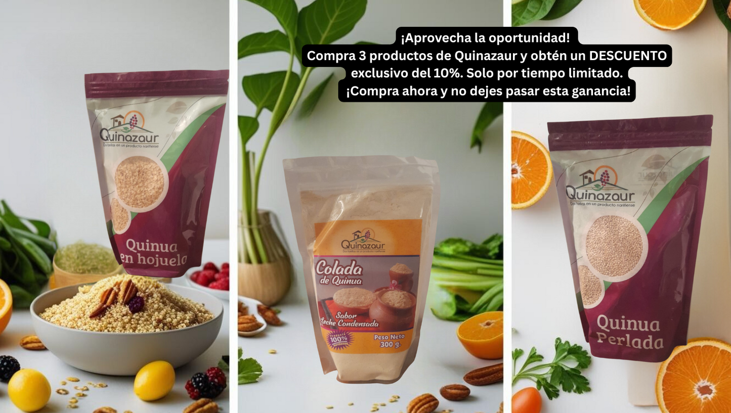 Colada de Quinua con sabor a Leche Condensada