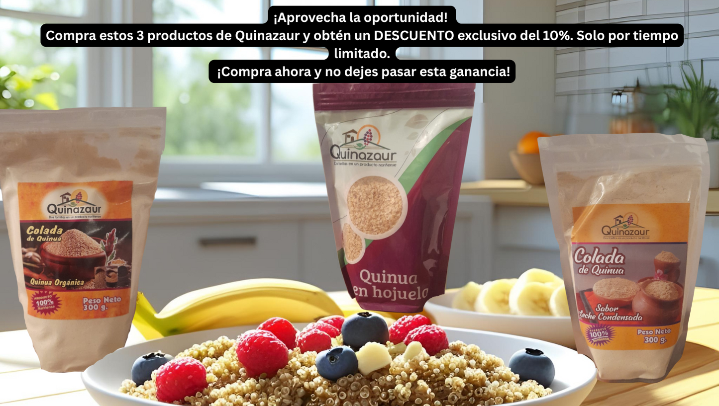 Colada de Quinua con sabor a Leche Condensada