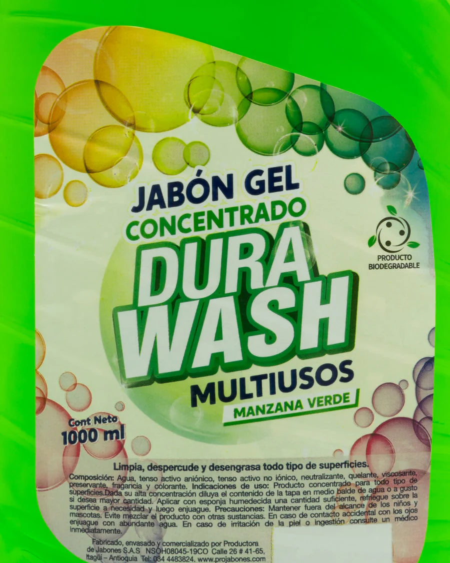 Jabón Gel Concentrado Limpia y Desengrasa