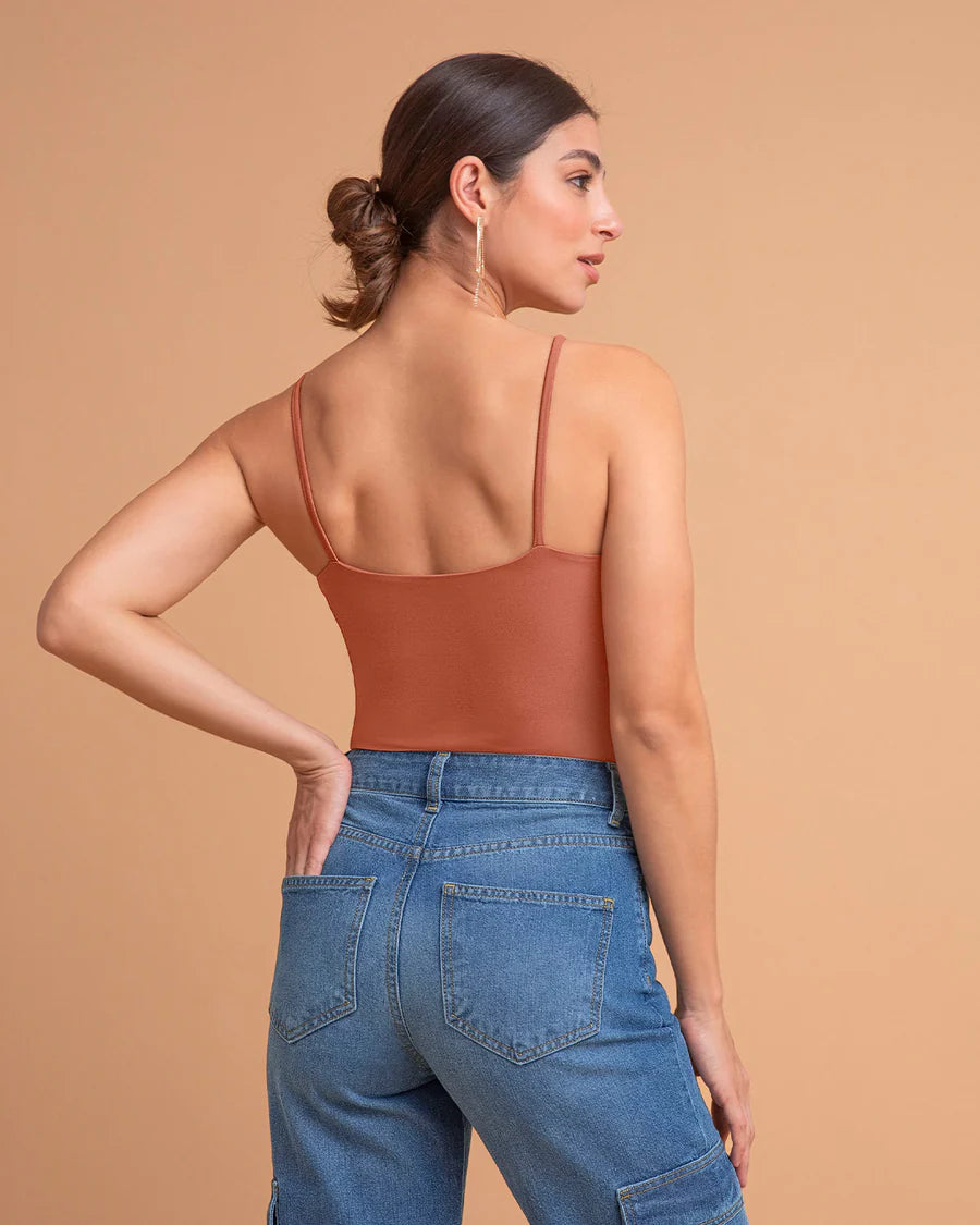 Body de tiritas multiusos con control - S67456E