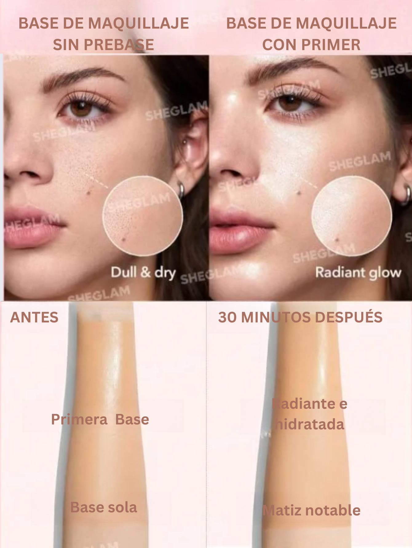 SHEGLAM Melon Melt Niacinamide - Serum Primer