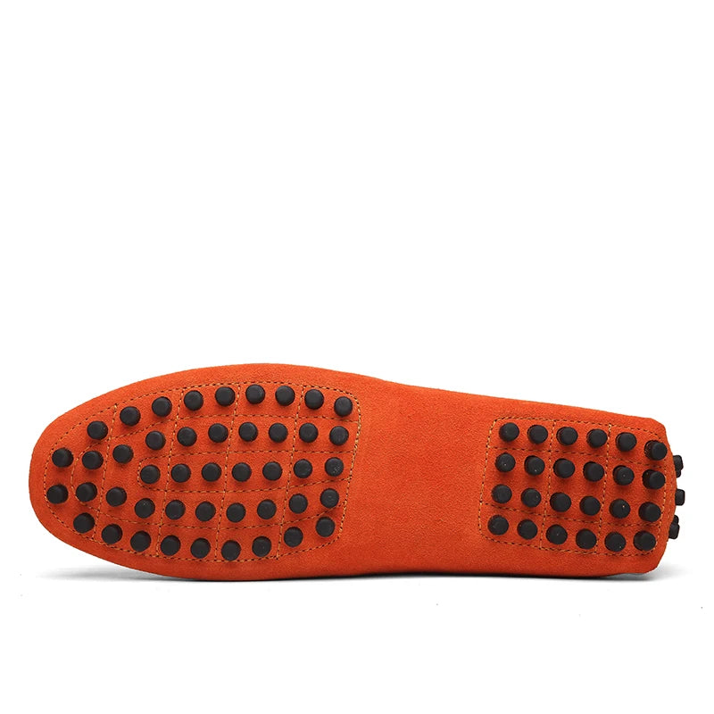 Men High Quality Leather Loafers Men Casual Shoes Moccasins Slip on Men'S Flats Fashion Men Shoes Male Driving Shoes Size 38-49