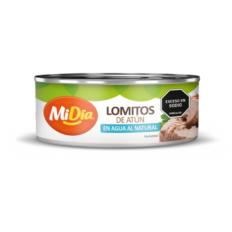 1013116 🐟 Atún Lomitos en Agua MiDia 160g