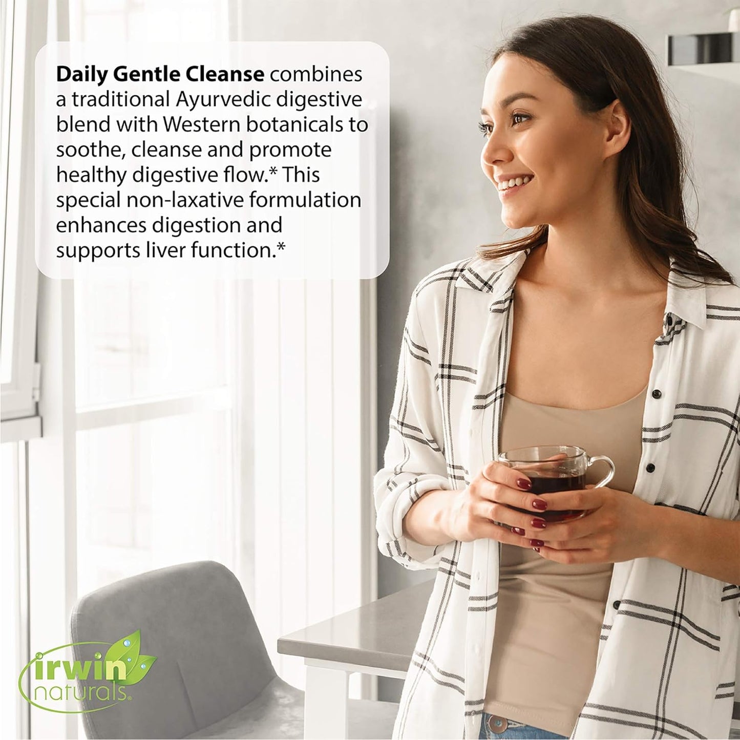 Daily Gentle Cleanse - Non-Laxative Formula with Triphala - 60 Liquid Softgels