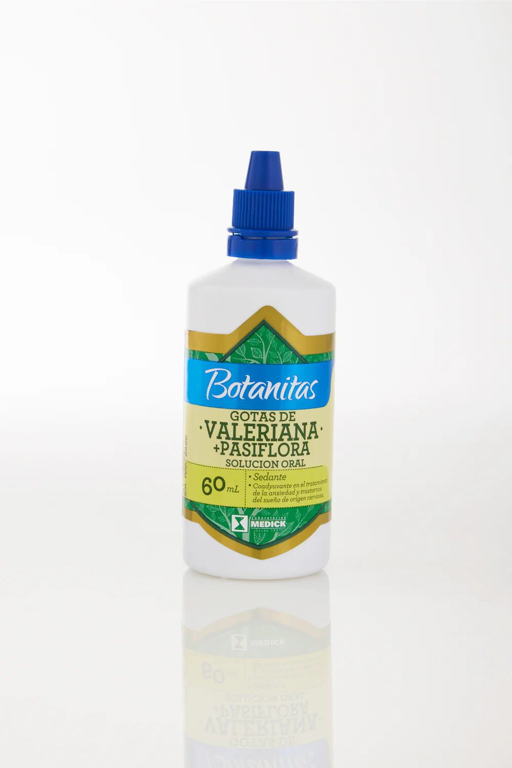 8112 🌙 Gotas de Valeriana + Pasiflora – Botanitas (Medick) 60 ml
