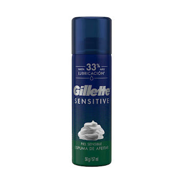 1554 🪶 Espuma de Afeitar Gillette Sensitive 56g