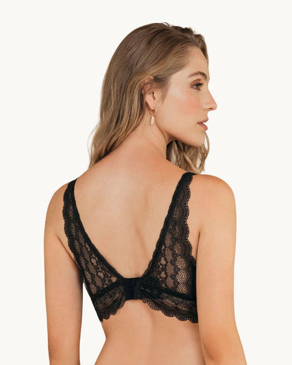 Brasier ultracómodo con delicados toques de encaje