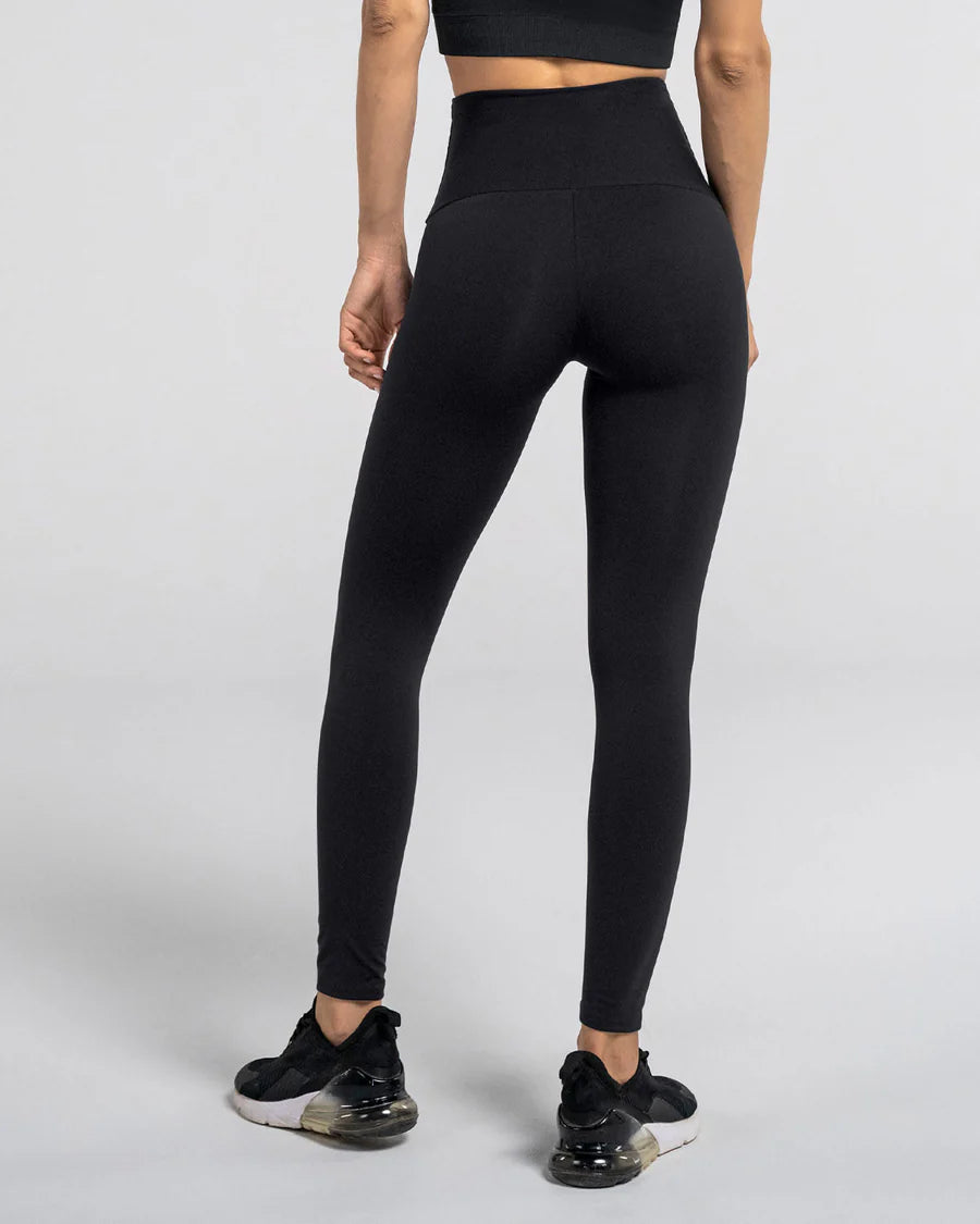 Legging deportivo tiro alto de control y de secado rápido - 012916