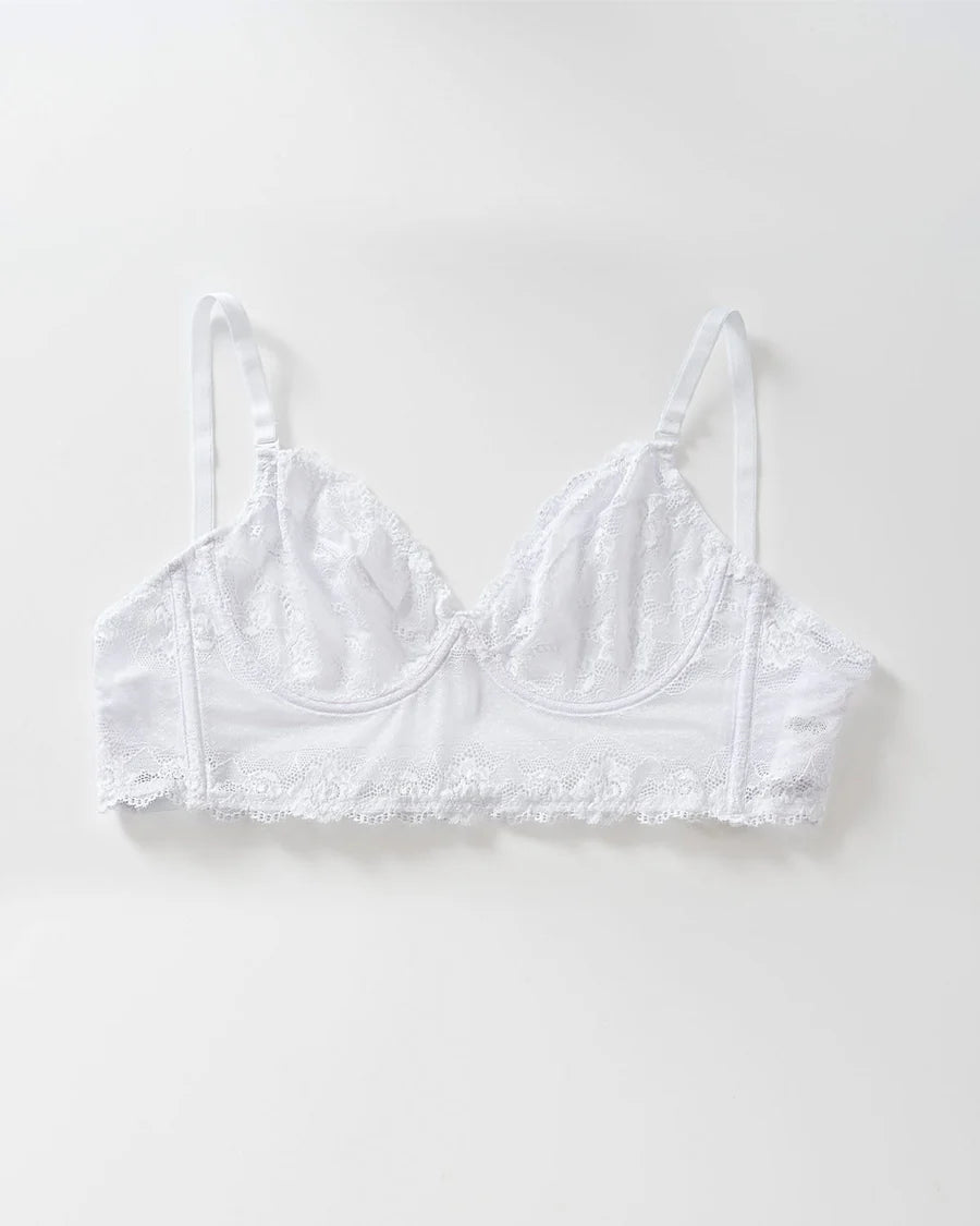 Bustier Siempre Sexy en encaje elástico