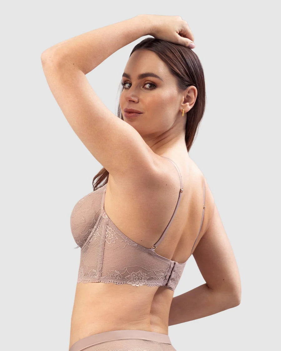 Bustier Siempre Sexy en encaje elástico