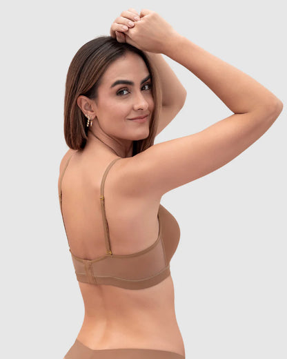 Brasier sin arco Pura Comodidad con detalles en tul