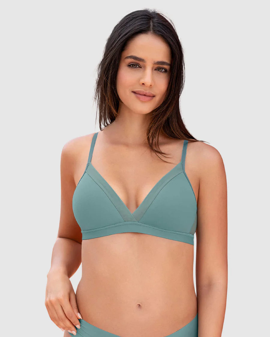 Brasier sin arco Pura Comodidad con detalles en tul