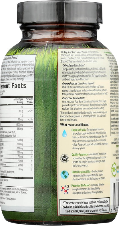 10-Day Acai Berry Super Cleanse 60 Softgel
