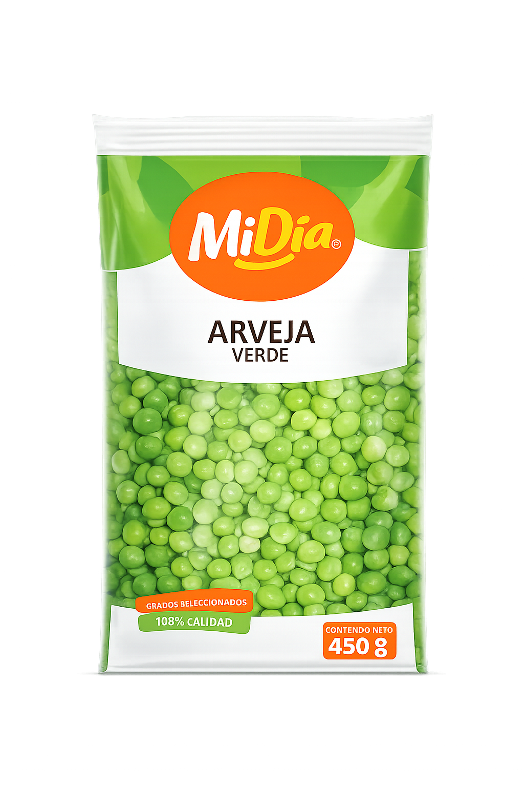 10153-3 🟢 Arveja Verde Seca MiDía 450 g